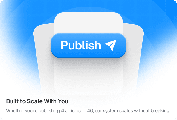 Built to Scale With You